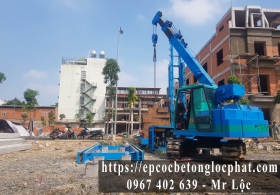 ƯU ĐIỂM CỦA ÉP CỌC BÊ TÔNG