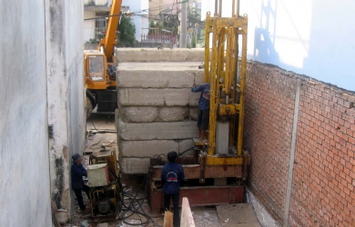 Cần ép cọc bao nhiêu tấn cho từng loại nhà?