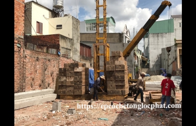 NHỮNG ĐIỀU CẦN BIẾT KHI THI CÔNG ÉP CỌC XÂY NHÀ
