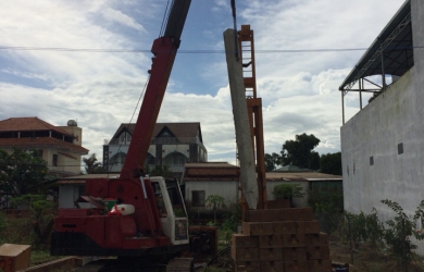 ÉP CỌC NHÀ PHỐ