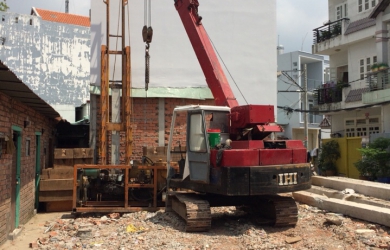 ÉP CỌC BIỆT THỰ