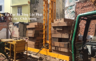 ÉP CỌC BÊ TÔNG QUẬN 8