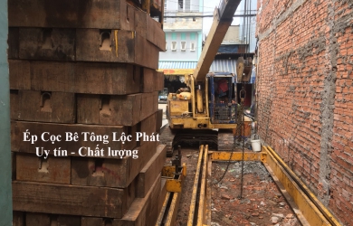 Ép cọc bê tông quận Bình Thạnh